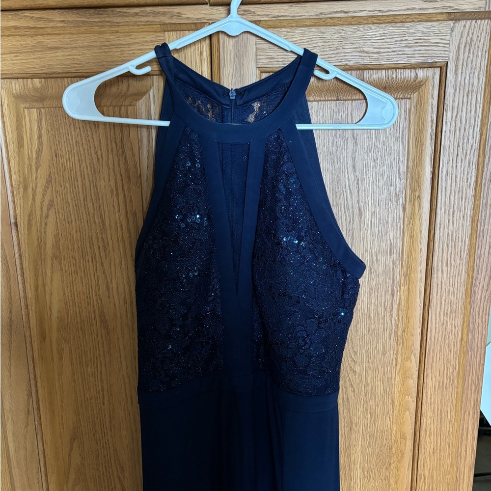 Nightway Navy Dress